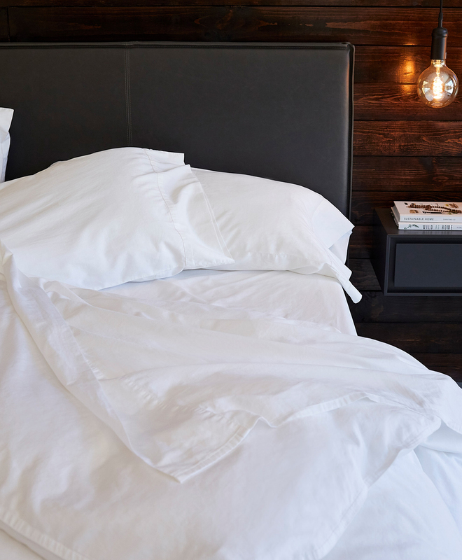 Pact Room Service Sateen Flat Sheet
