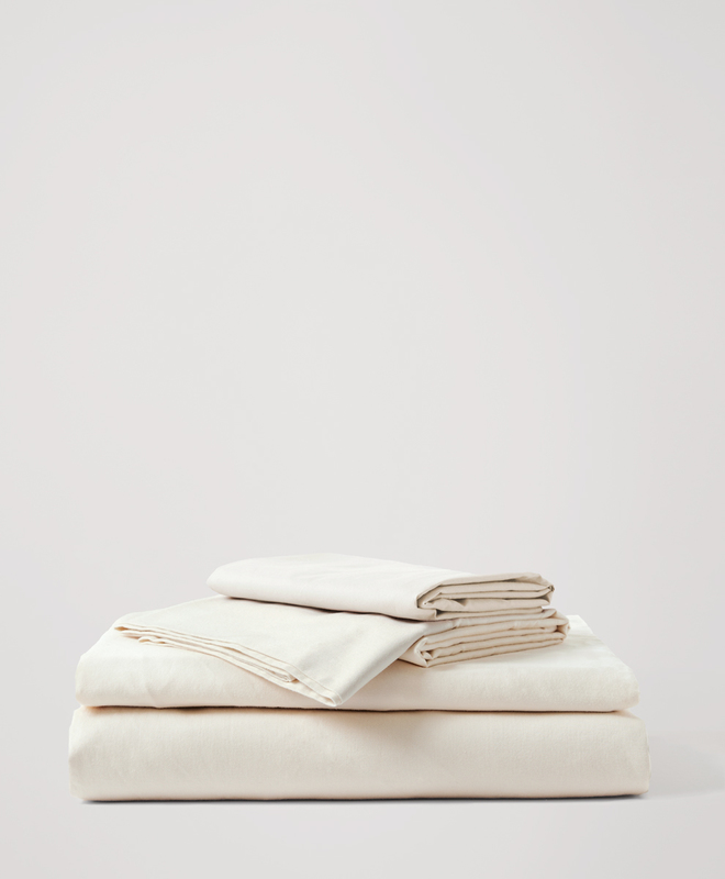 Queen Organic Room Service Sateen Sheet Set