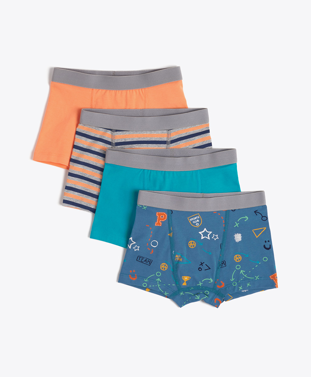 Toddler Baby Boy Boxer Briefs Kid Cotton Underwear Boxer Shorts 4 Pack 1-9t