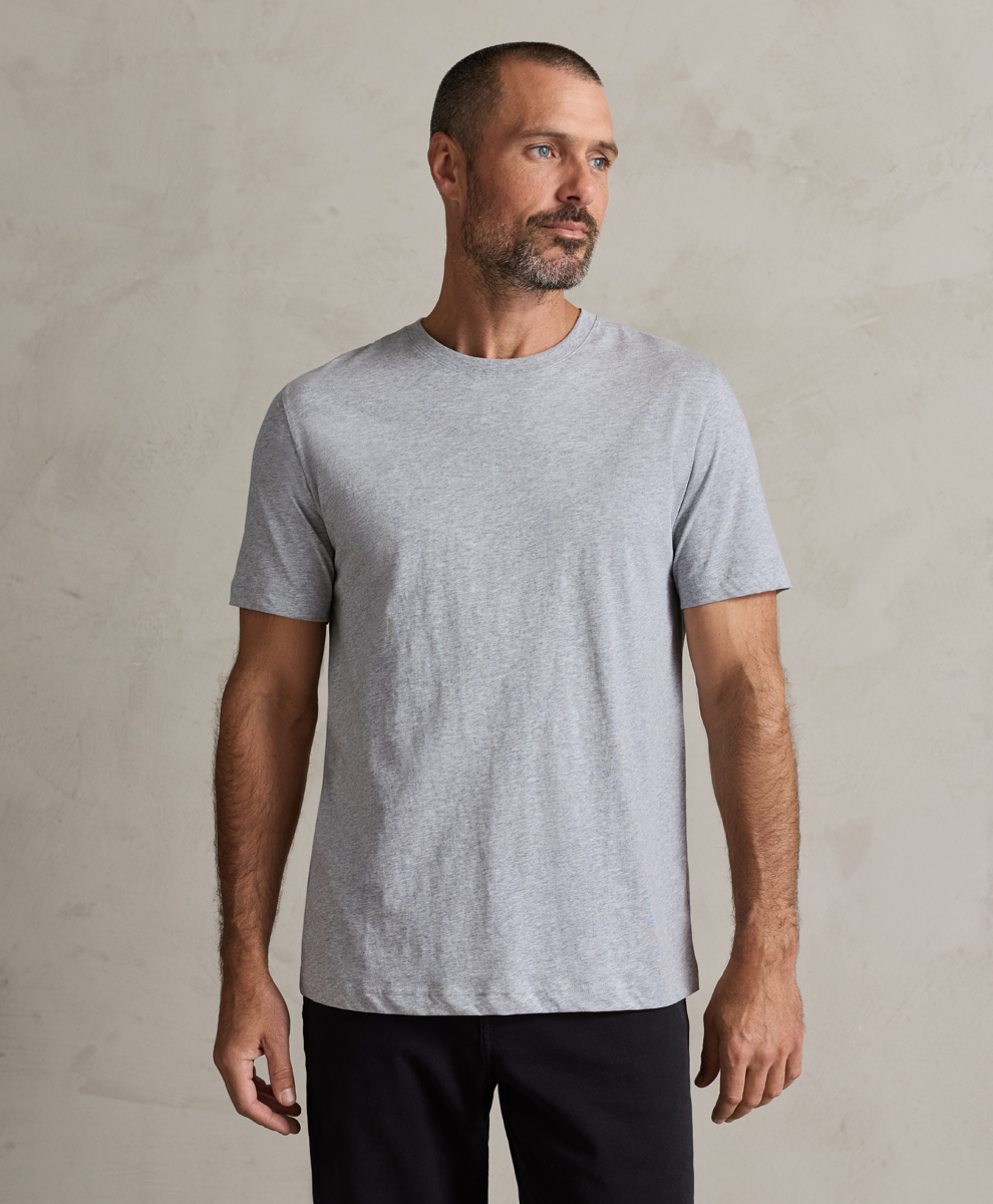 Pact men's Softspun Essential Crewneck Tee
