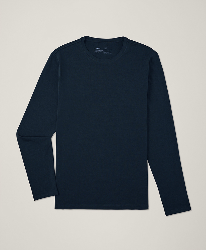 Men's Softspun Long Sleeve Henley made with Organic Cotton | Pact