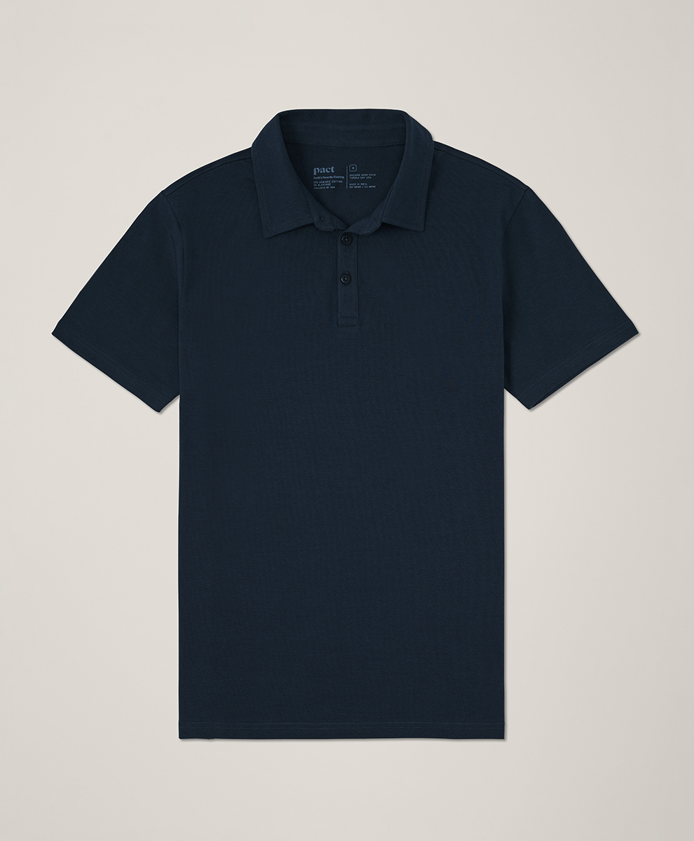 Men's Luxe Stretch Jersey Slim Crew Neck Tee made with