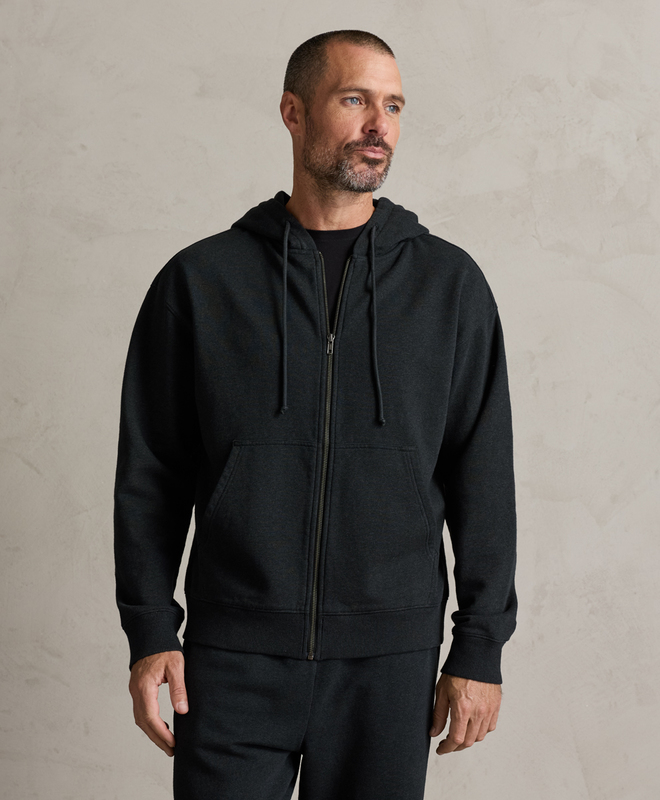 Essential French Terry Full Zip Hoodie