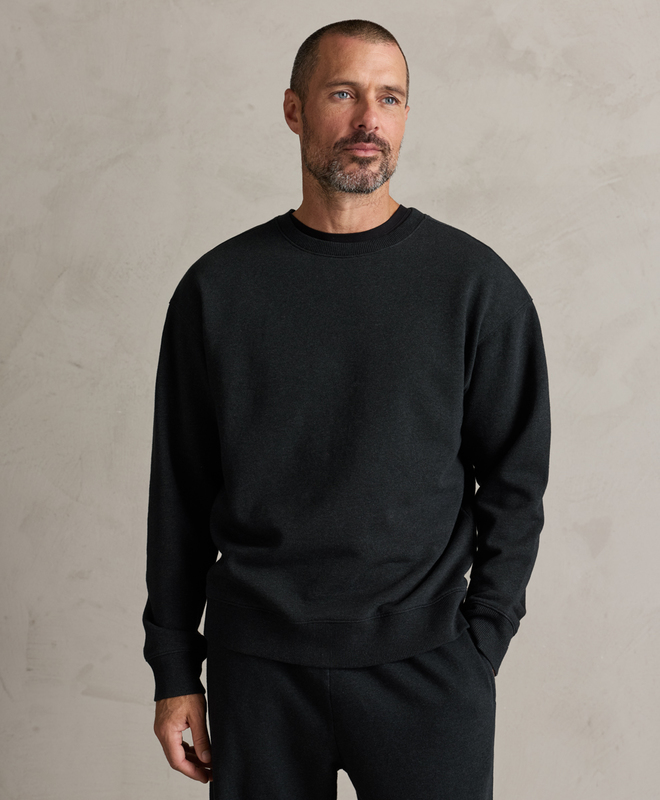 Essential French Terry Relaxed Crew Neck