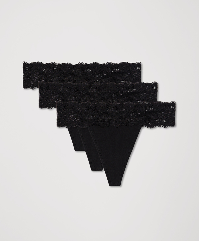 Organic Cotton Thongs - Y.O.U underwear