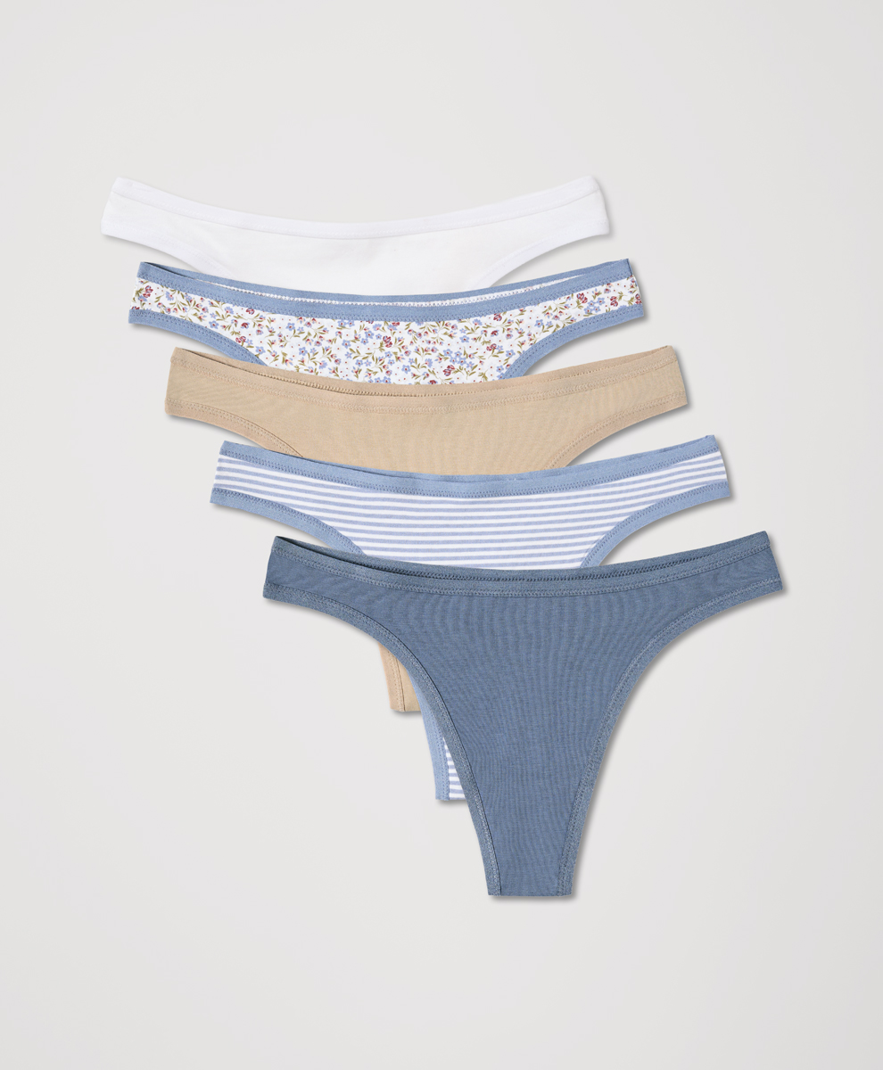 Women's Clearance Everyday Boy Short 5-pack made with Organic