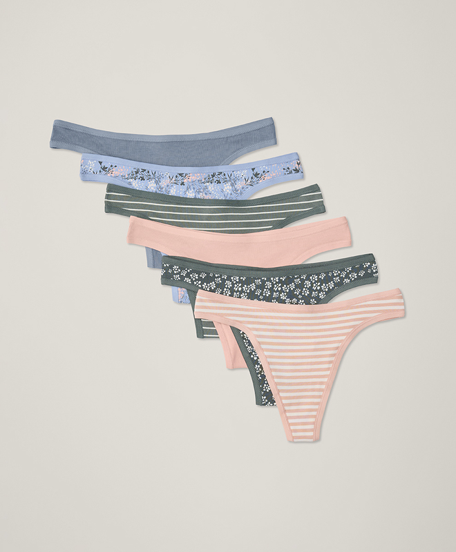 Primary image for Everyday Classic Fit Thong 6-Pack