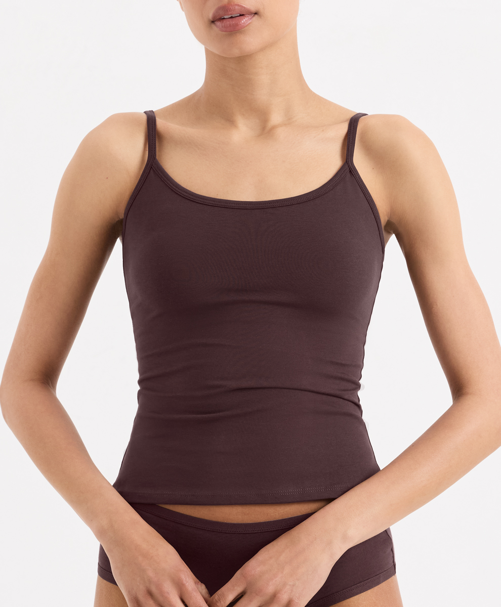 Organic Everyday Shelf Bra Camisole
