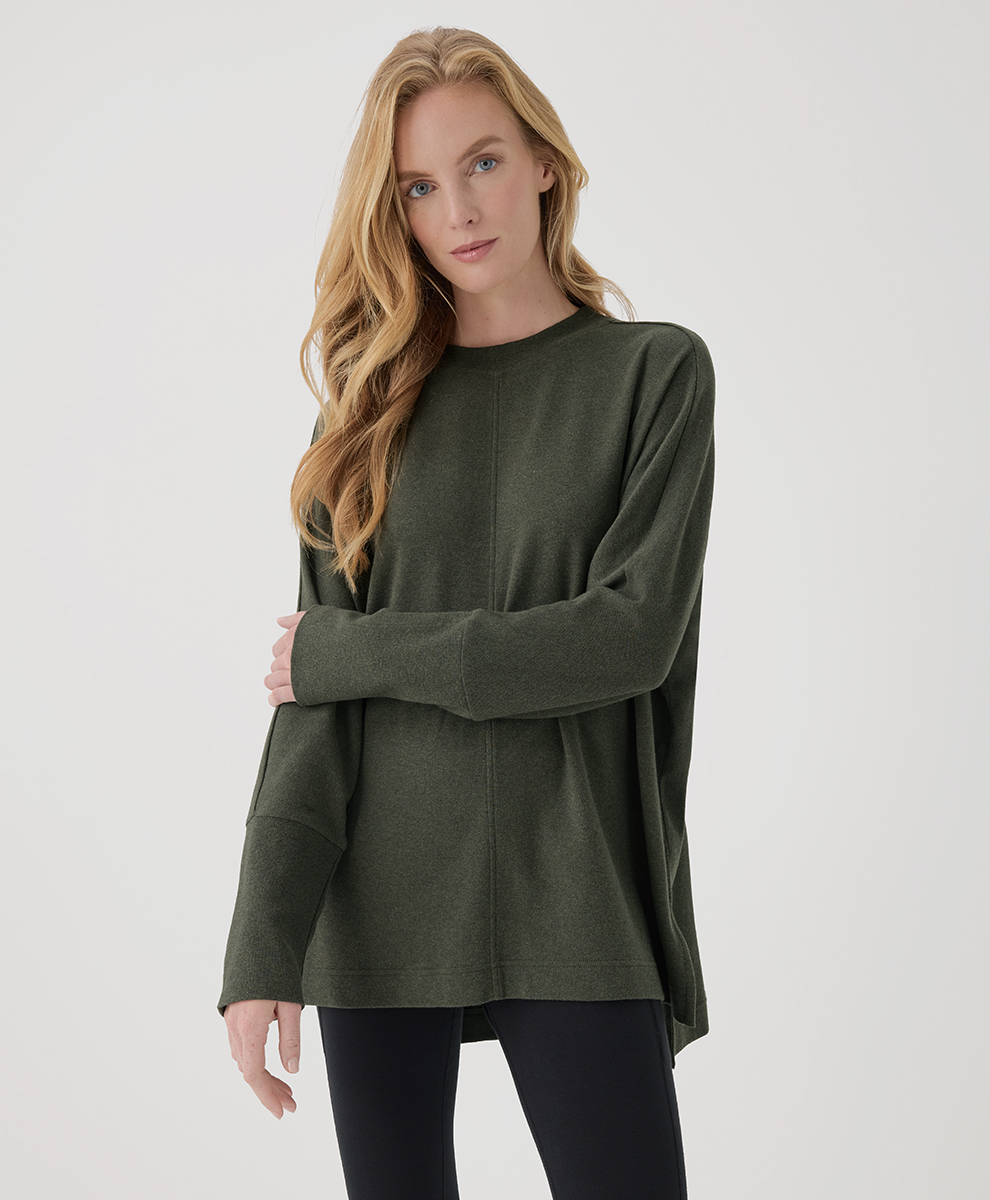 売れ筋商品|||パクト カットソー トップス レディース Women's Organic Cotton Airplane Dolman Top Midnight blue Women's Airplane Dolman Top made with Organic Cotton | Pact