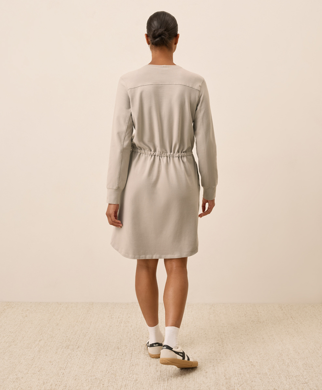 long sleeve game day dress Love Game Long Sleeve Mini Dress Chocolate