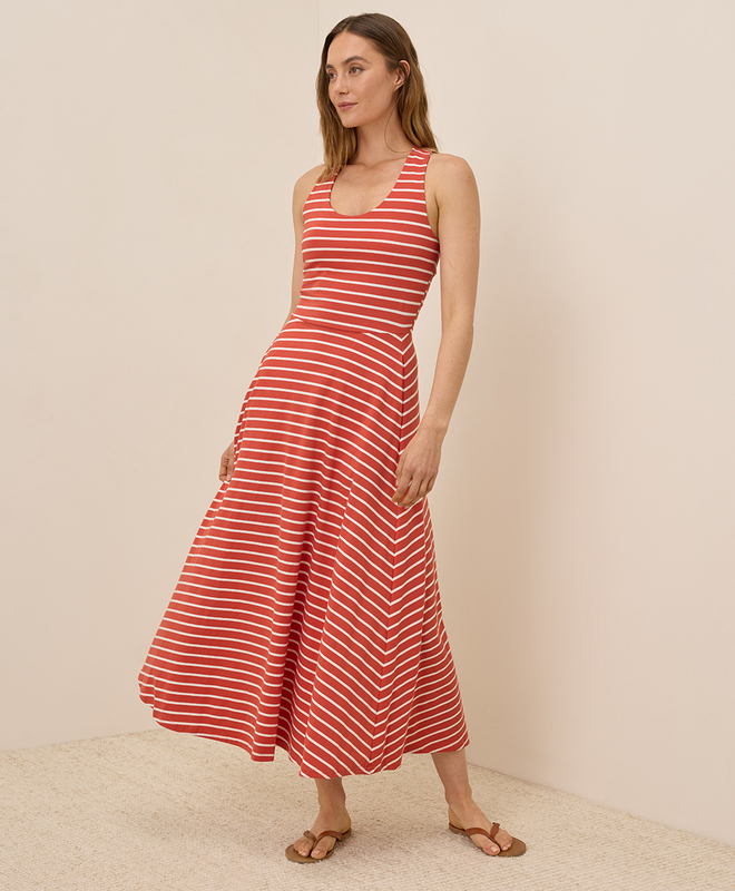 Primary image for Fit & Flare Open Back Maxi Dress