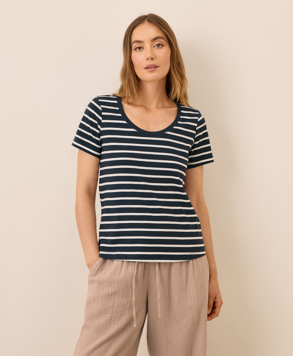 売れ筋商品|||パクト カットソー トップス レディース Women's Organic Cotton Softspun Crew Neck Tee Castor grey Women's Softspun Crew Neck Tee made with Organic Cotton | Pact