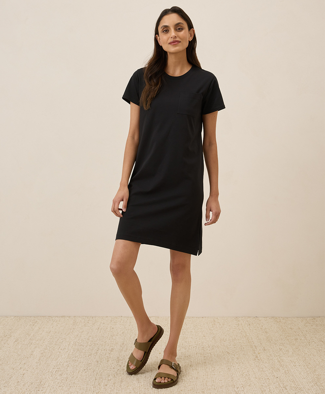 cotton tee dress