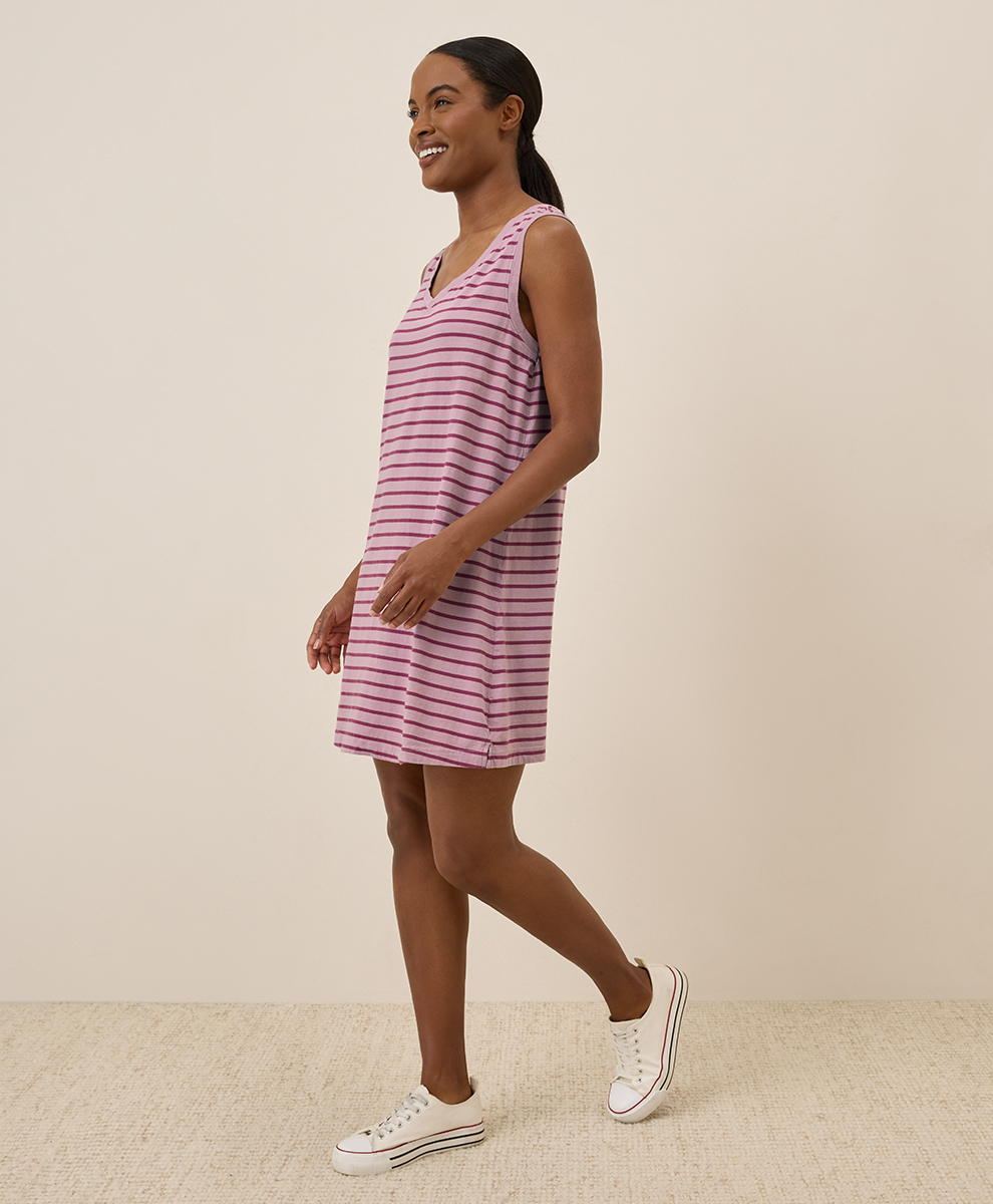Women's Softspun A-Line Tank Dress - $16.00 | Pact Circle