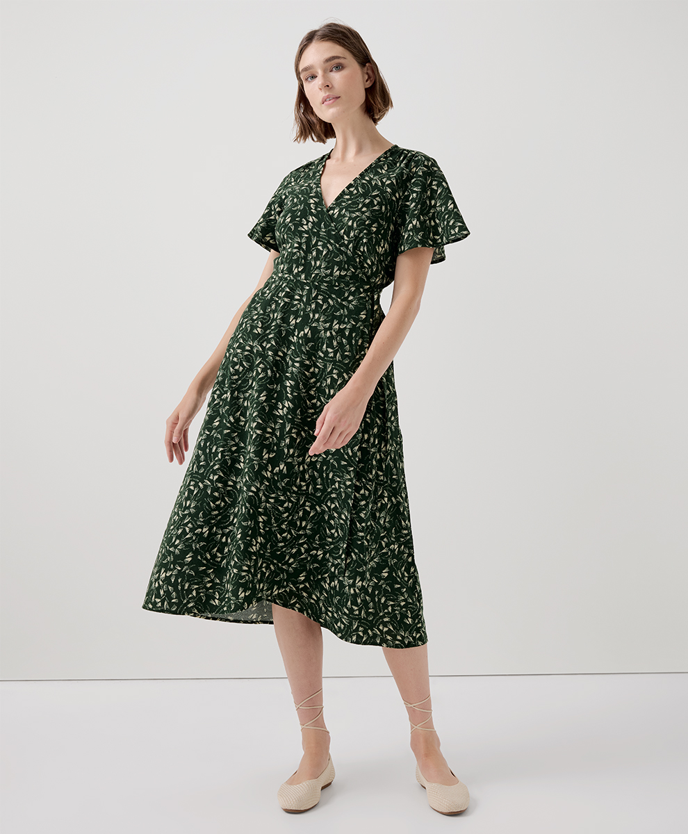 pact wrap dress Women's Cafe Crepe - $57.00 Scoop neck dailyconnoisseur on LTK