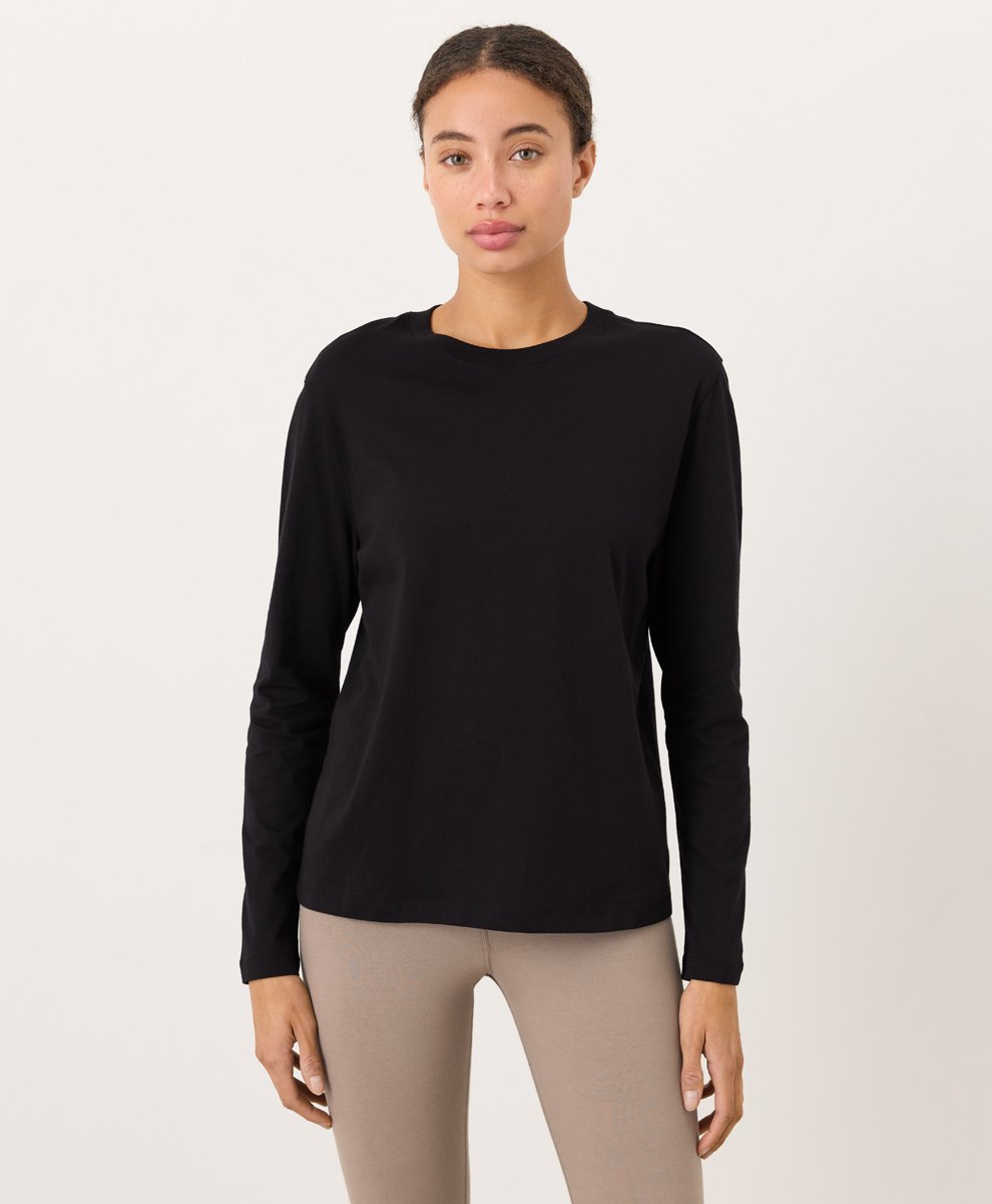 Womens Softspun Essential Crewneck Long Sleeve Tee