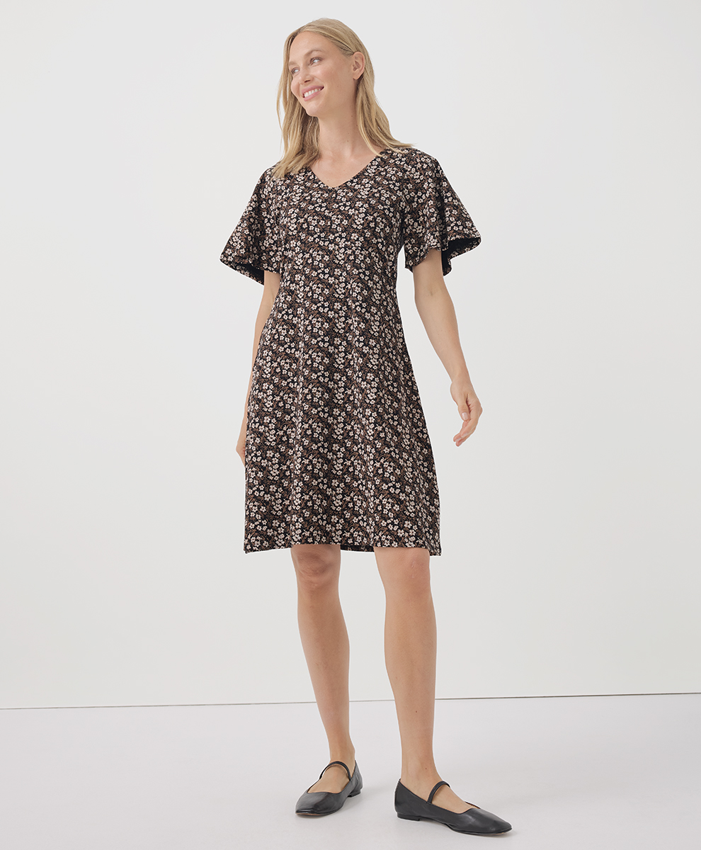 pact fit and flare easy dress Women's Fit & Flare Easy Dress