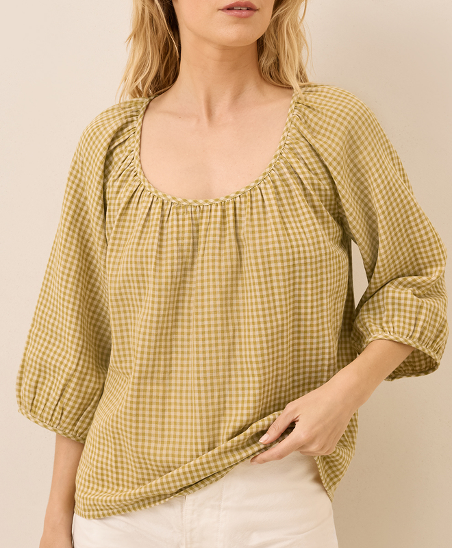 売れ筋商品|||パクト カットソー トップス レディース Women's Organic Cotton Coastal Double Gauze Square Neck Cami Sea salt Pact Organic Cotton Coastal Double Gauze Scoop Neck Top - Macy's