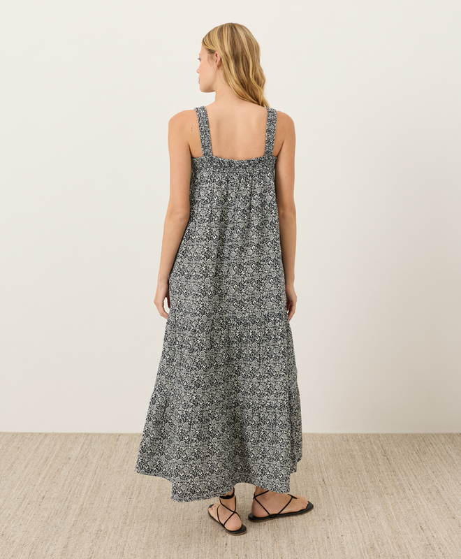 2 tier maxi dress Whisk Me Away Floral Tiered Maxi Dress Curves