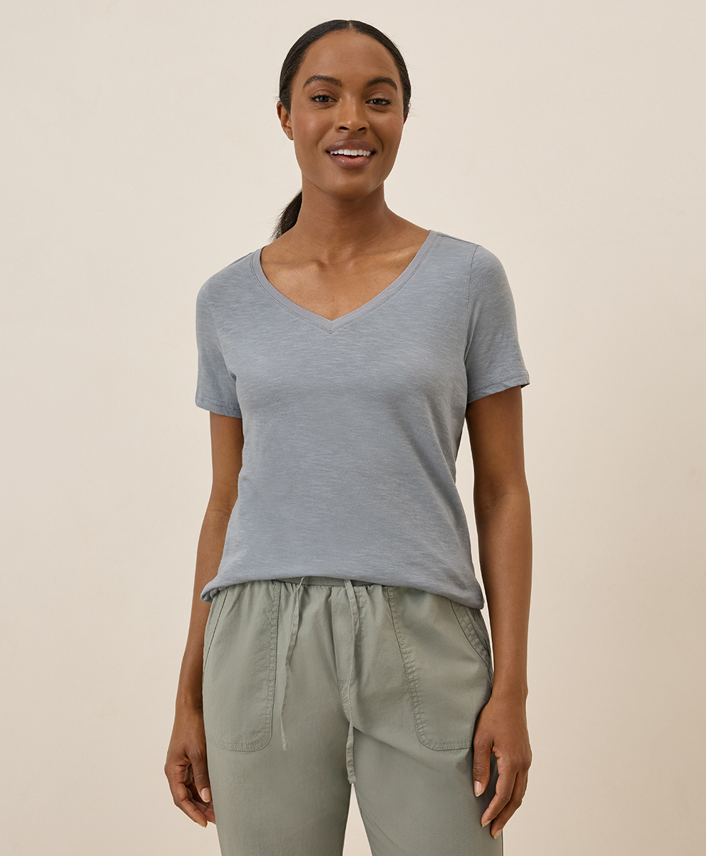 (取寄) パクト レディース ティッシュー スラブ マッスル ティー PACT women Tissue Slub Muscle Tee Black Women's Featherweight Slub Muscle Tee made with Organic