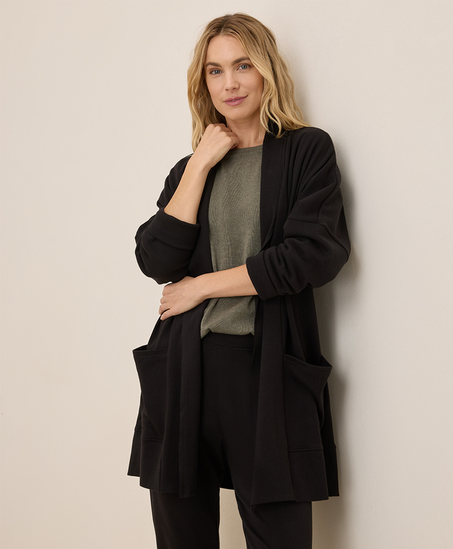 (取寄) パクト レディース エアプレーン カーディガン PACT women Airplane Cardigan Midnight Blue PACT Women's Airplane Cardigan, Evergreen Heather at Amazon