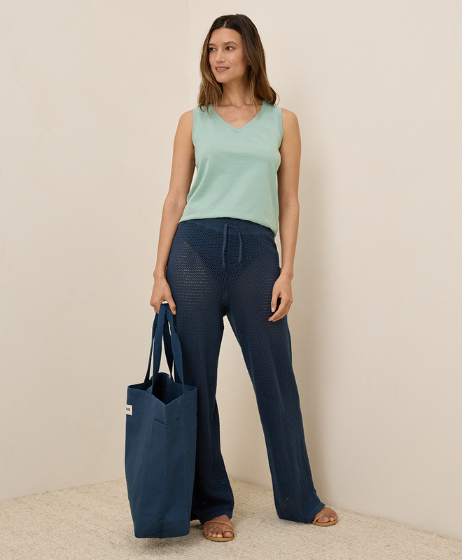 売れ筋商品|||パクト カットソー トップス レディース Women's Organic Cotton Softspun V-Neck Tank Agave Super Soft Organic Apparel | Wear PACT