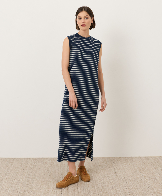 Women's Fit & Flare Wrap Dress made with Organic Cotton | Pact