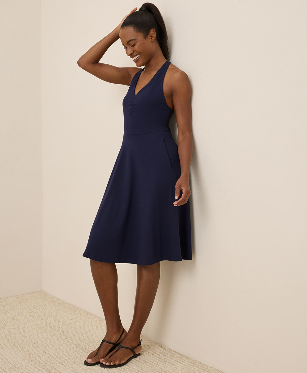 tiered halter mini dress BCBG Max Azria main image 1