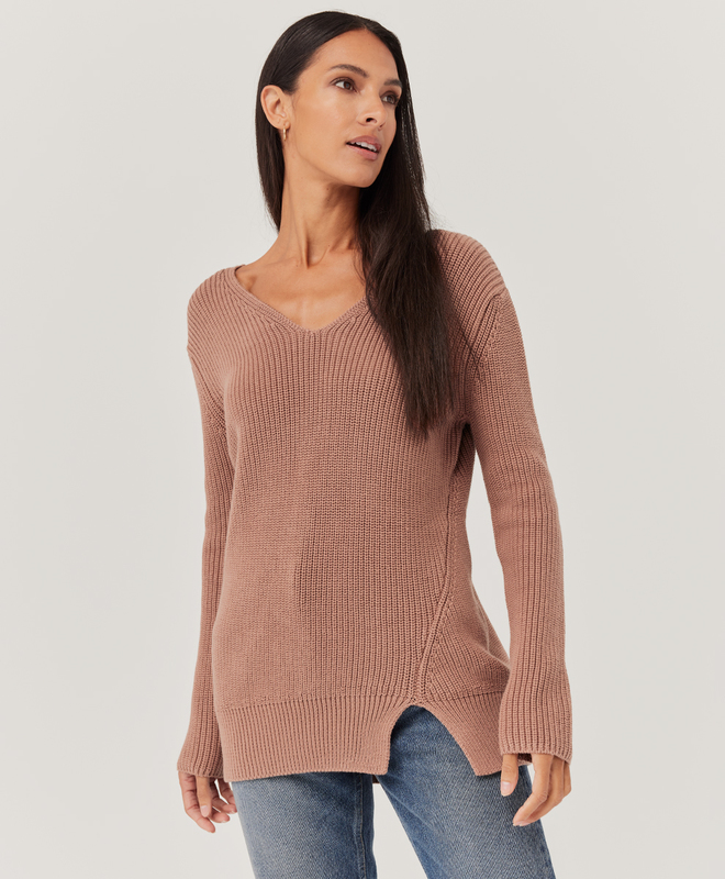100 cotton tunic sweaters