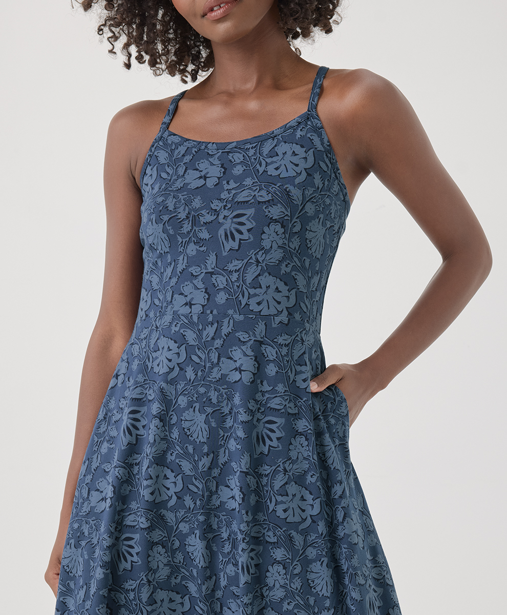 Women's Fit & Flare Midi Dress - $35.20 | Pact Circle