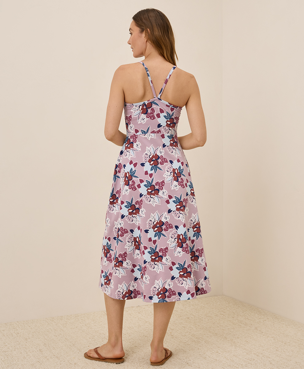 women flare midi dress Women's Fit & Flare Midi Dress