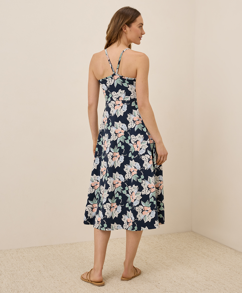 Women's Fit & Flare Midi Dress Women's Fit & Flare Midi Dress