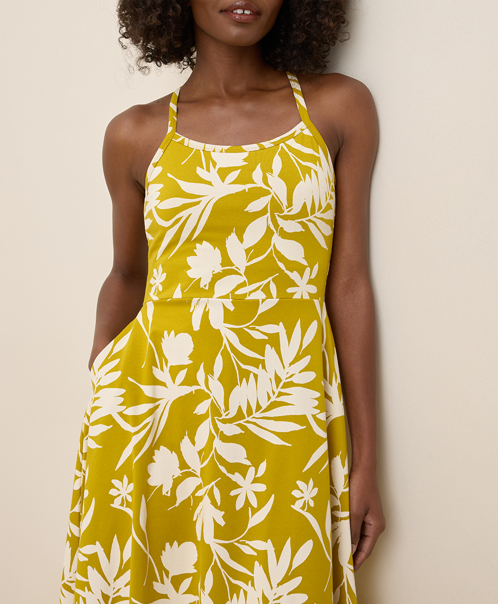 Women's Fit & Flare Midi Dress - $35.20 | Pact Circle Women's Fit & Flare Midi Dress - $35.20 | Pact Circle