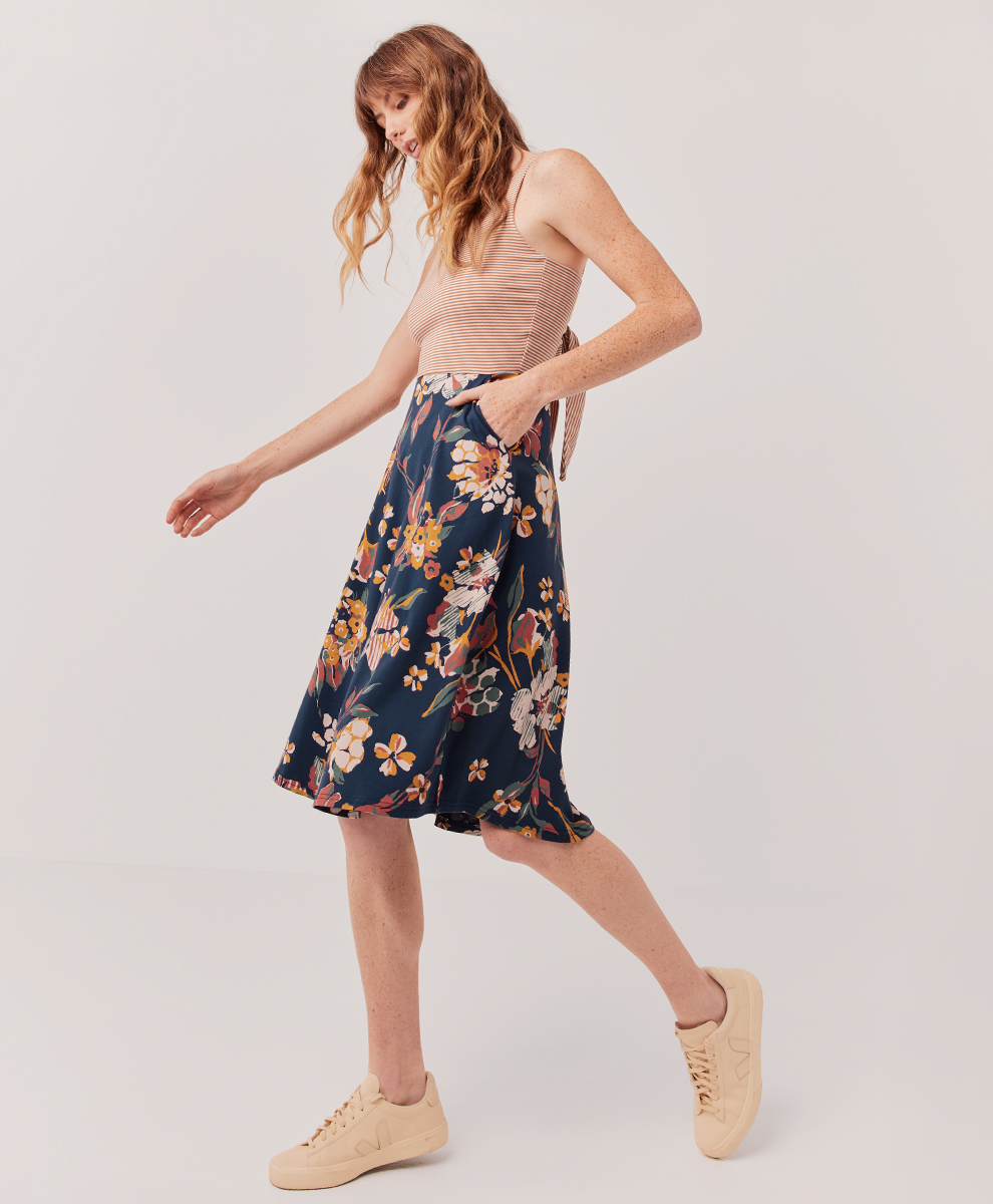 pact fit and flare tie back dress Women's Fit & Flare Tie Wrap Dress - $31.20