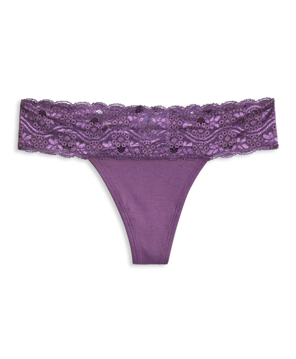 purple thong