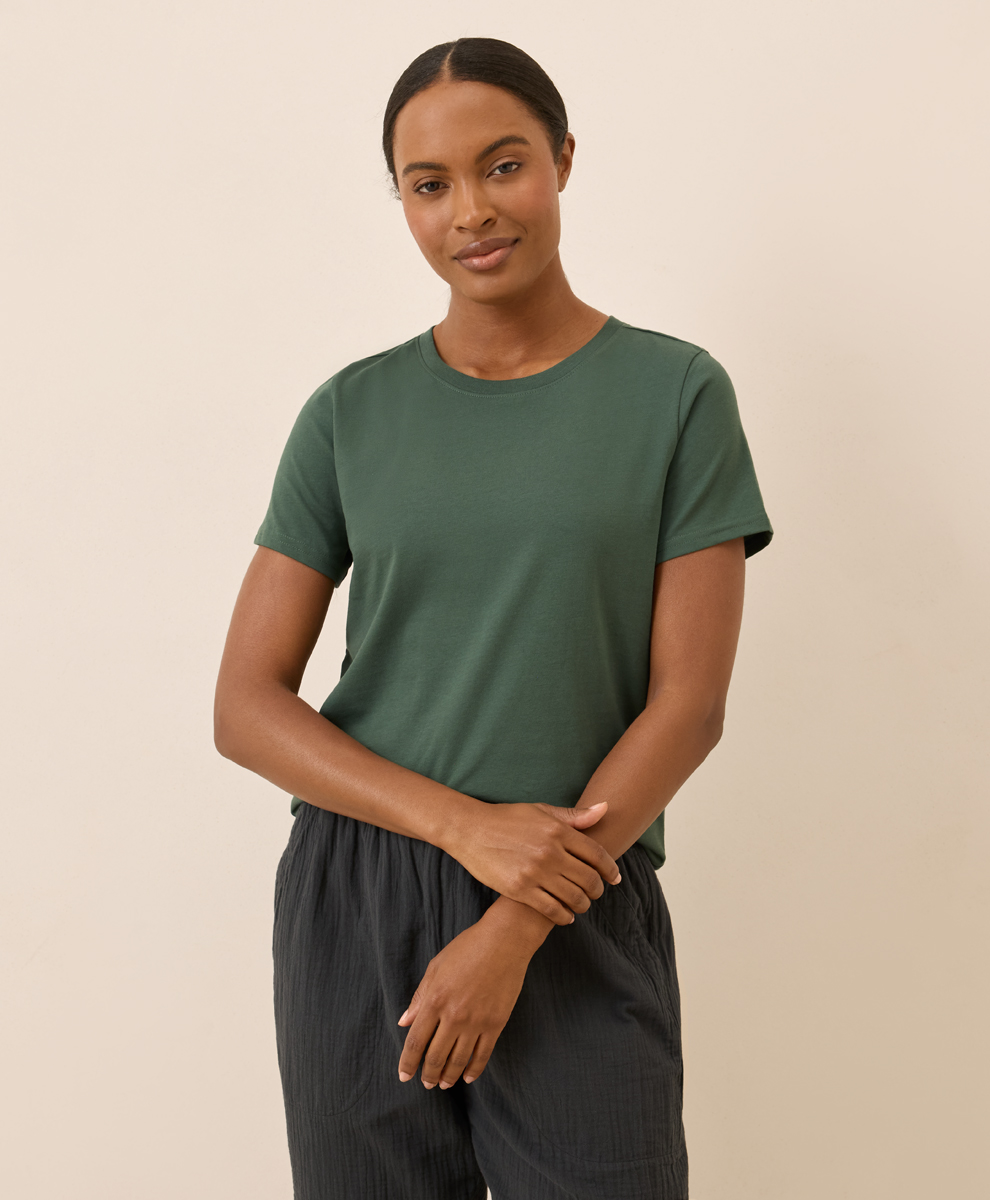 売れ筋商品|||パクト カットソー トップス レディース Women's Organic Cotton Softspun V-Neck Tank Agave Women's Clearance Everyday High Rise Brief 6-pack made with