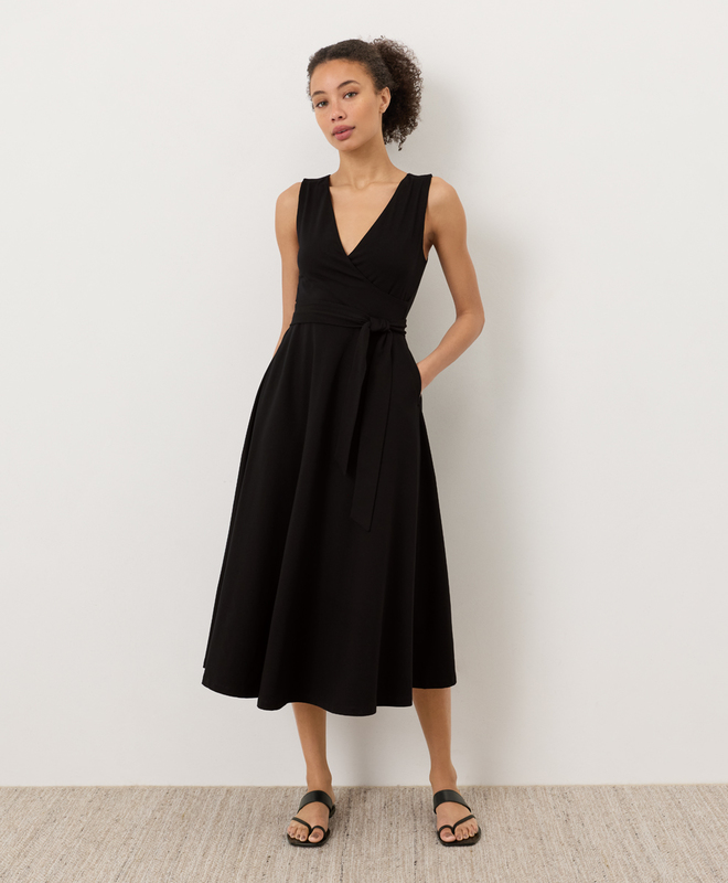 green emerald velvet dress Pact Organic Cotton Women's Fit & Flare Halter Dress at Amazon Women's  Clothing store main image 0