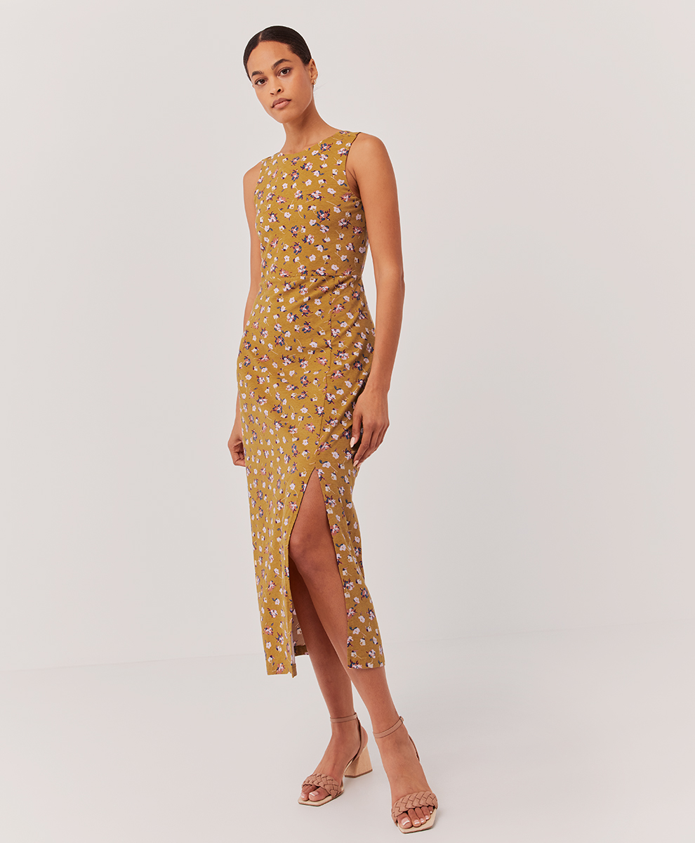Women's The Soire Fitted Tank Dress - $52.00 | Pact Circle