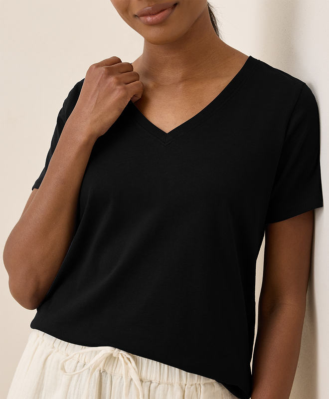 売れ筋商品|||パクト カットソー トップス レディース Women's Organic Cotton Softspun V-Neck Tank French navy Pact Women's Organic Cotton Softspun V-Neck Tank - Macy's