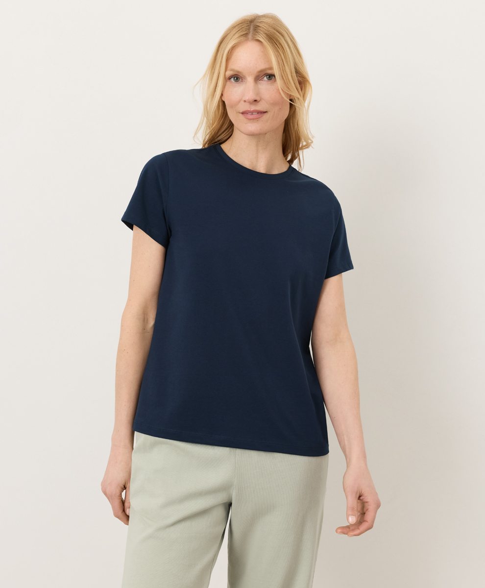 Organic Luxe Essential Crewneck Tee